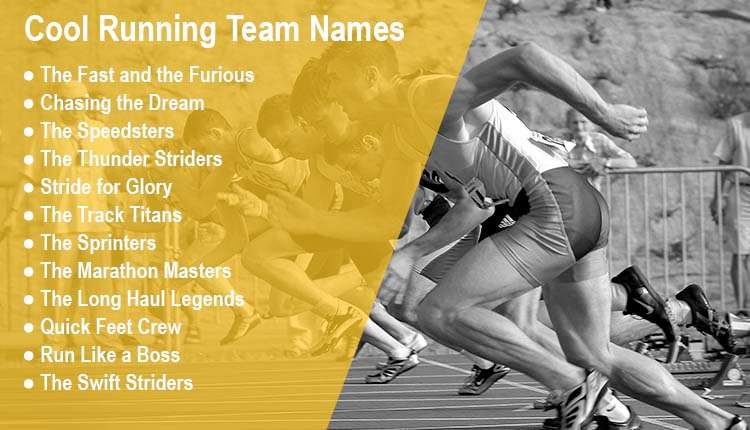 Cool Running Team Names