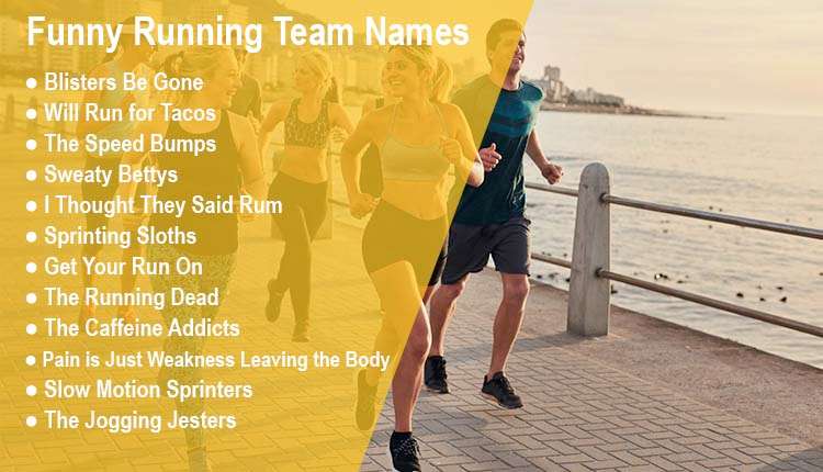 Funny Running Team Names