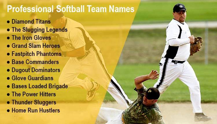 Professional Softball Team Names