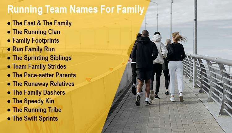 Running Team Names For Family