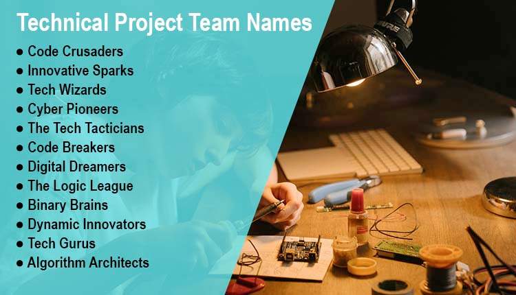 Technical Project Team Names