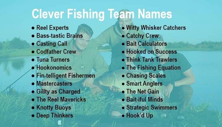 Clever Fishing Team Names