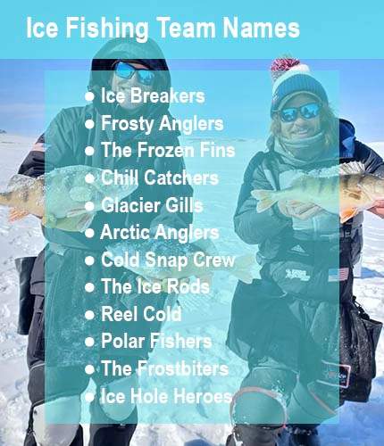 Ice Fishing Team Names